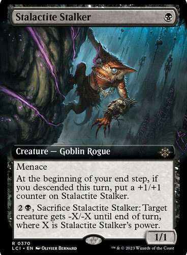 Stalactite Stalker (Extended Art) The Lost Caverns of Ixalan - Variants