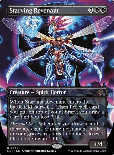 Starving Revenant (Borderless) The Lost Caverns of Ixalan - Variants