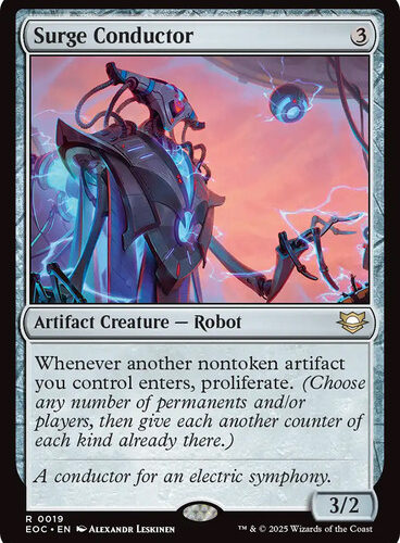 Surge Conductor Edge of Eternities Commander