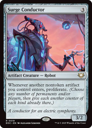 Surge Conductor Edge of Eternities Commander