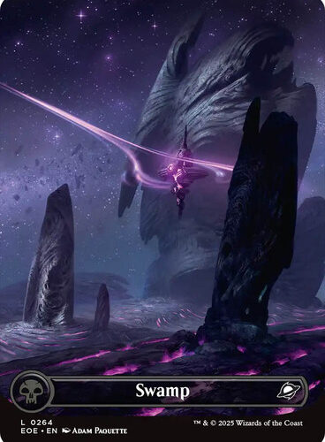 Swamp (#264) (Borderless) Edge of Eternities