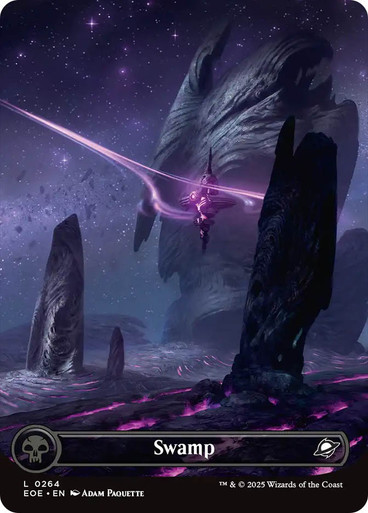 Swamp (#264) (Borderless) Edge of Eternities