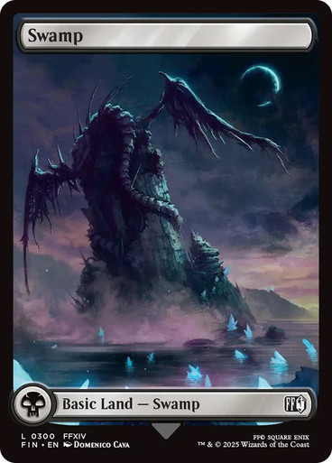 Swamp (#300) (Full Art) FINAL FANTASY