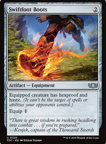 Swiftfoot Boots Tarkir: Dragonstorm Commander
