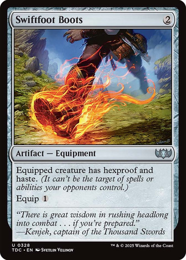 Swiftfoot Boots Tarkir: Dragonstorm Commander