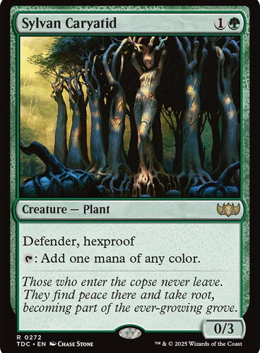 Sylvan Caryatid Tarkir: Dragonstorm Commander