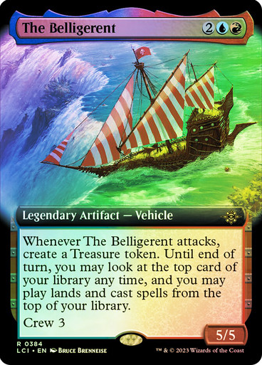 The Belligerent (Extended Art) The Lost Caverns of Ixalan - Variants (Foil)