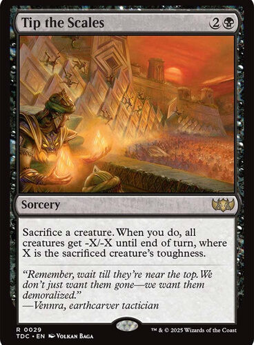 TipTheScales__04812 Tip the Scales Tarkir: Dragonstorm Commander
