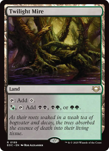 TwilightMire__15487 Viridescent Bog Edge of Eternities Commander