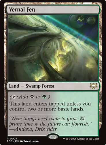 Vernal Fen Edge of Eternities Commander