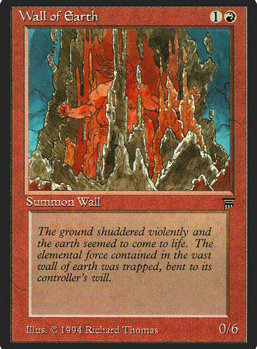 Wall of Earth Legends