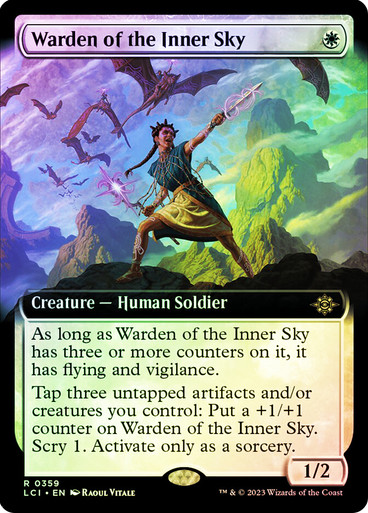 Warden of the Inner Sky (Extended Art) The Lost Caverns of Ixalan - Variants (Foil)