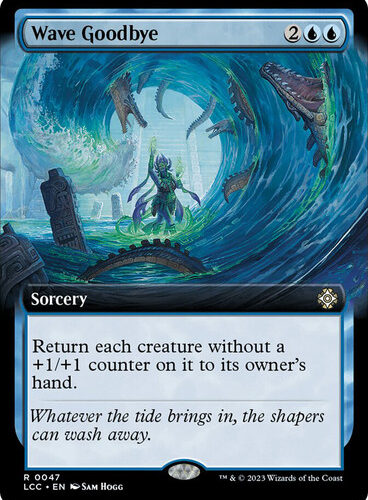 Wave Goodbye (Extended Art) The Lost Caverns of Ixalan Commander - Variants