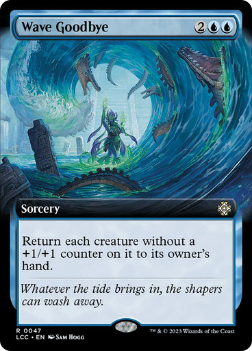 Wave Goodbye (Extended Art) The Lost Caverns of Ixalan Commander - Variants