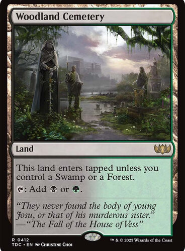 Woodland Cemetery Tarkir: Dragonstorm Commander
