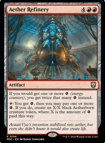 Aether Refinery Modern Horizons 3 Commander
