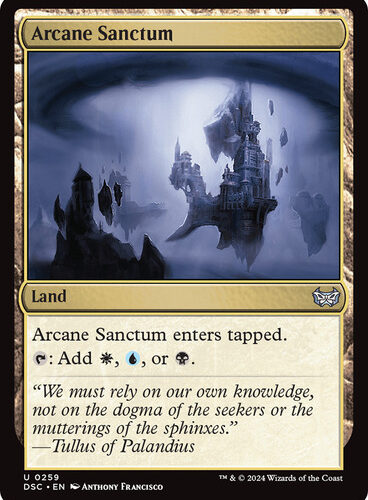 Arcane Sanctum Duskmourn: House of Horror Commander