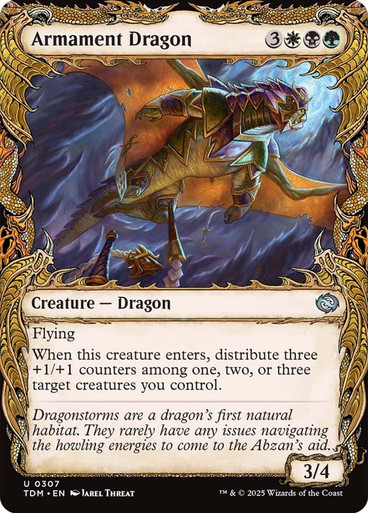 ArmamentDragon307__24962 Armament Dragon (Showcase) Tarkir: Dragonstorm