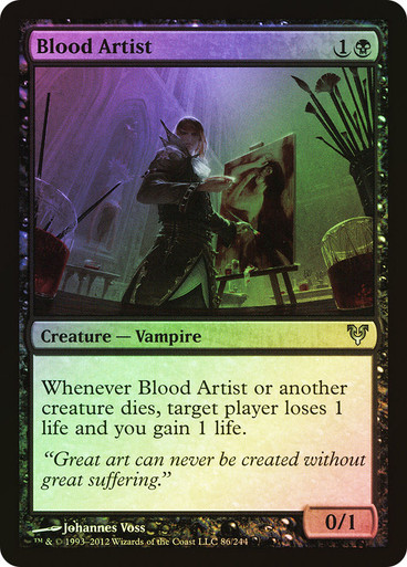 BloodArtist__49275 Blood Artist Avacyn Restored (Foil)