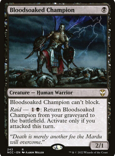 Bloodsoaked Champion Streets of New Capenna Commander