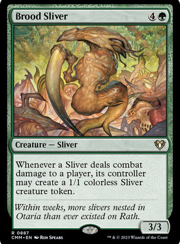 Brood Sliver Commander Masters