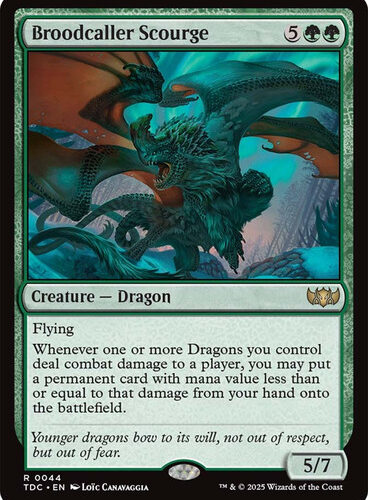 Broodcaller Scourge Tarkir: Dragonstorm Commander