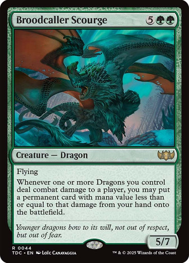 Broodcaller Scourge Tarkir: Dragonstorm Commander