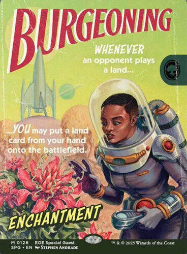 Burgeoning (Borderless) Special Guests