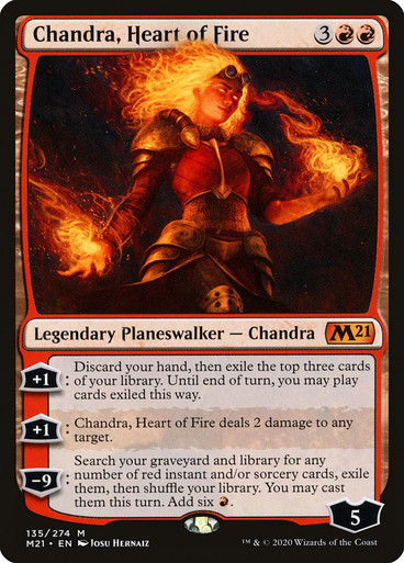 Chandra, Heart of Fire Core Set 2021