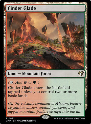 CinderGlade__43535 Cinder Glade Commander Masters