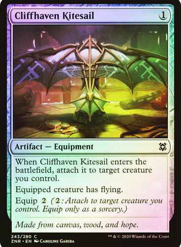 Cliffhaven Kitesail Zendikar Rising (Foil)