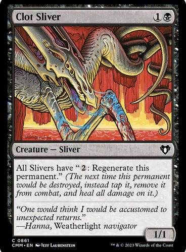 Clot Sliver Commander Masters