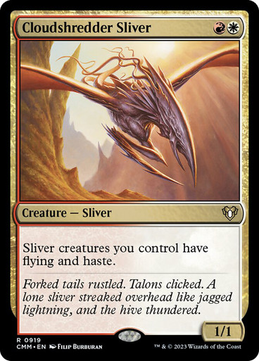 Cloudshredder Sliver Commander Masters