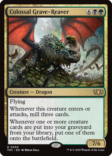 Colossal Grave-Reaver Tarkir: Dragonstorm Commander