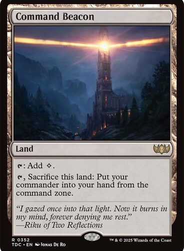 CommandBeacon__47563 Command Beacon Tarkir: Dragonstorm Commander