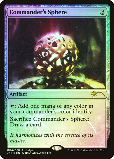 Commander's Sphere (Judge) Promo: General (Foil)