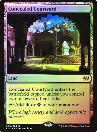 ConcealedCourtyard__25418 Concealed Courtyard Kaladesh (Foil)