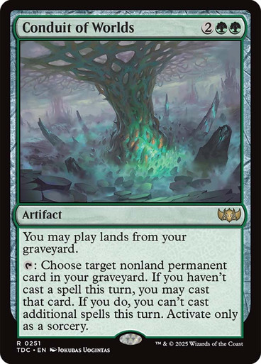 Conduit of Worlds Tarkir: Dragonstorm Commander