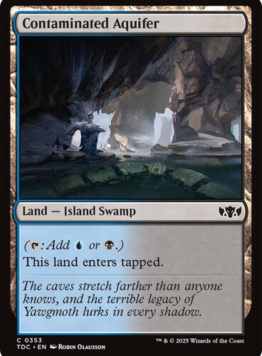 Contaminated Aquifer Tarkir: Dragonstorm Commander