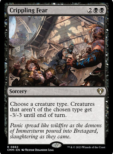 Crippling Fear Commander Masters
