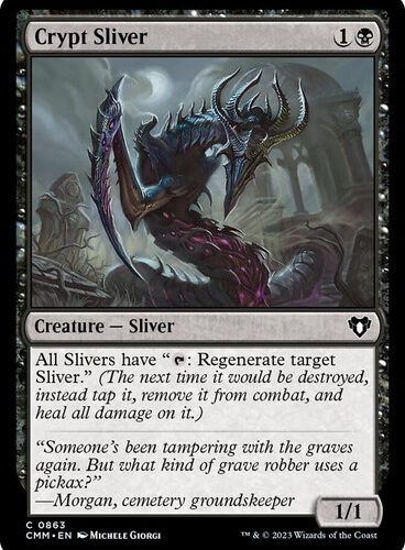 Crypt Sliver Commander Masters