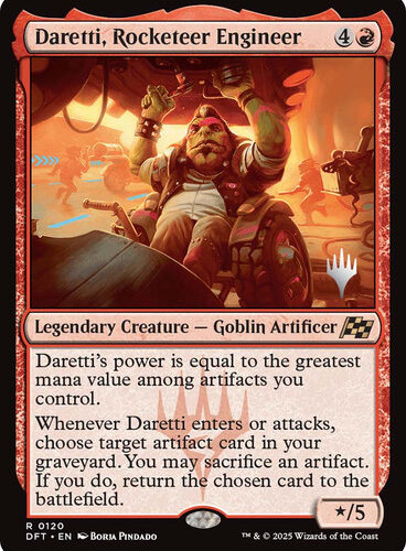 DarettiRocketeerEngineer__76228 Daretti, Rocketeer Engineer (Promo Pack) (Aetherdrift)