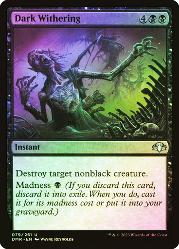 Dark Withering Dominaria Remastered (Foil)