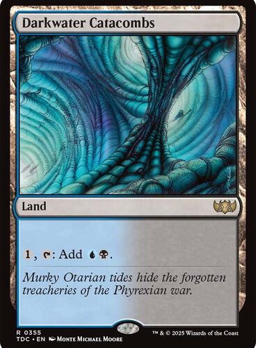 DarkwaterCatacombs__17193 Darkwater Catacombs Tarkir: Dragonstorm Commander