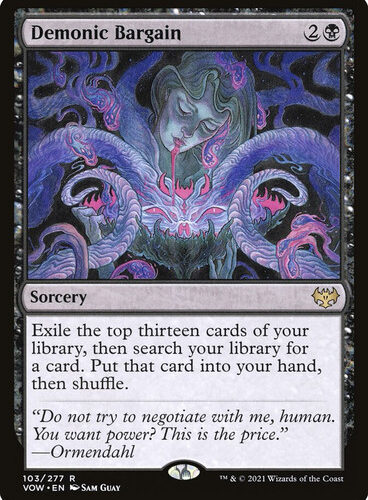 DemonicBargain__14424 Demonic Bargain Innistrad: Crimson Vow