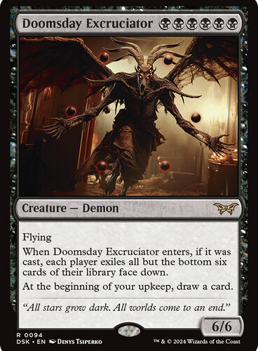 Doomsday Excruciator Duskmourn: House of Horror
