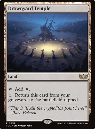 Drownyard Temple Tarkir: Dragonstorm Commander