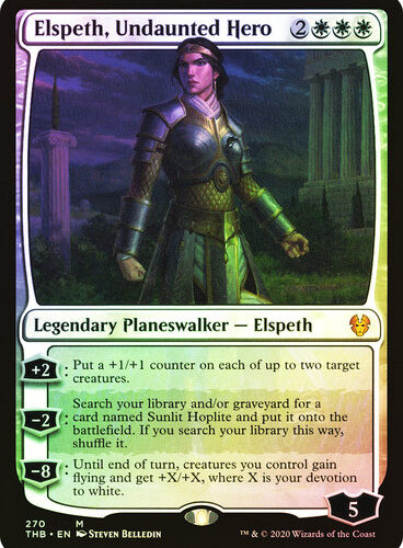 Elspeth, Undaunted Hero Theros Beyond Death (Foil)
