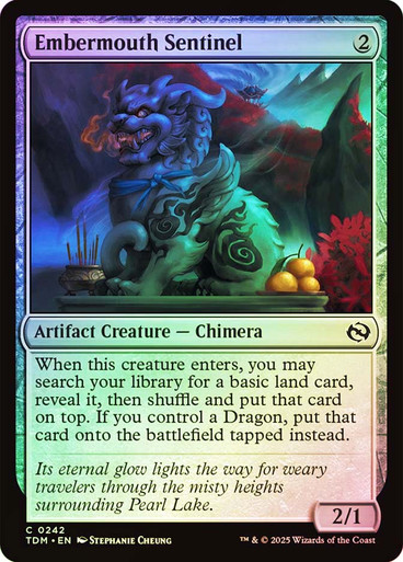 Embermouth Sentinel Tarkir: Dragonstorm (Foil)