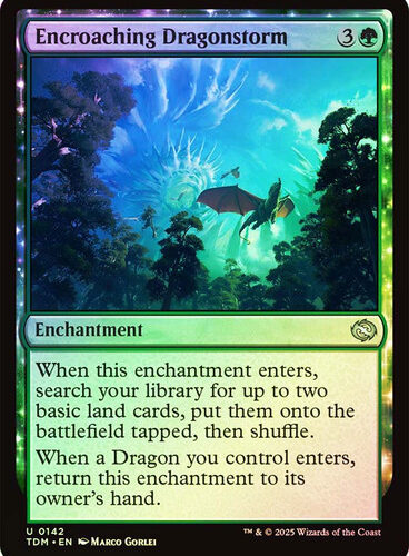 EncroachingDragonstorm__53494 Encroaching Dragonstorm Tarkir: Dragonstorm (Foil)